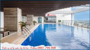 Xử lý nước cấp bể bơi