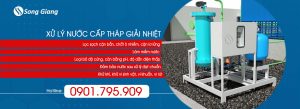Xử lý nước cấp tháp giải nhiệt