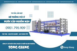 Xử lý nước nhiễm mặn