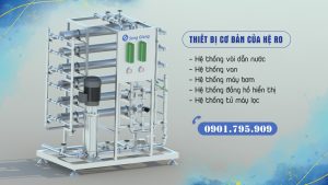 Các thiết bị chính trong hệ thống lọc RO