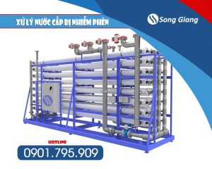 Xử lý nước cấp bị nhiễm phèn