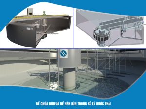 Tìm hiểu bể chứa bùn và bể nén bùn