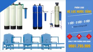 Cách phân loại các hệ lọc nước tổng đầu nguồn